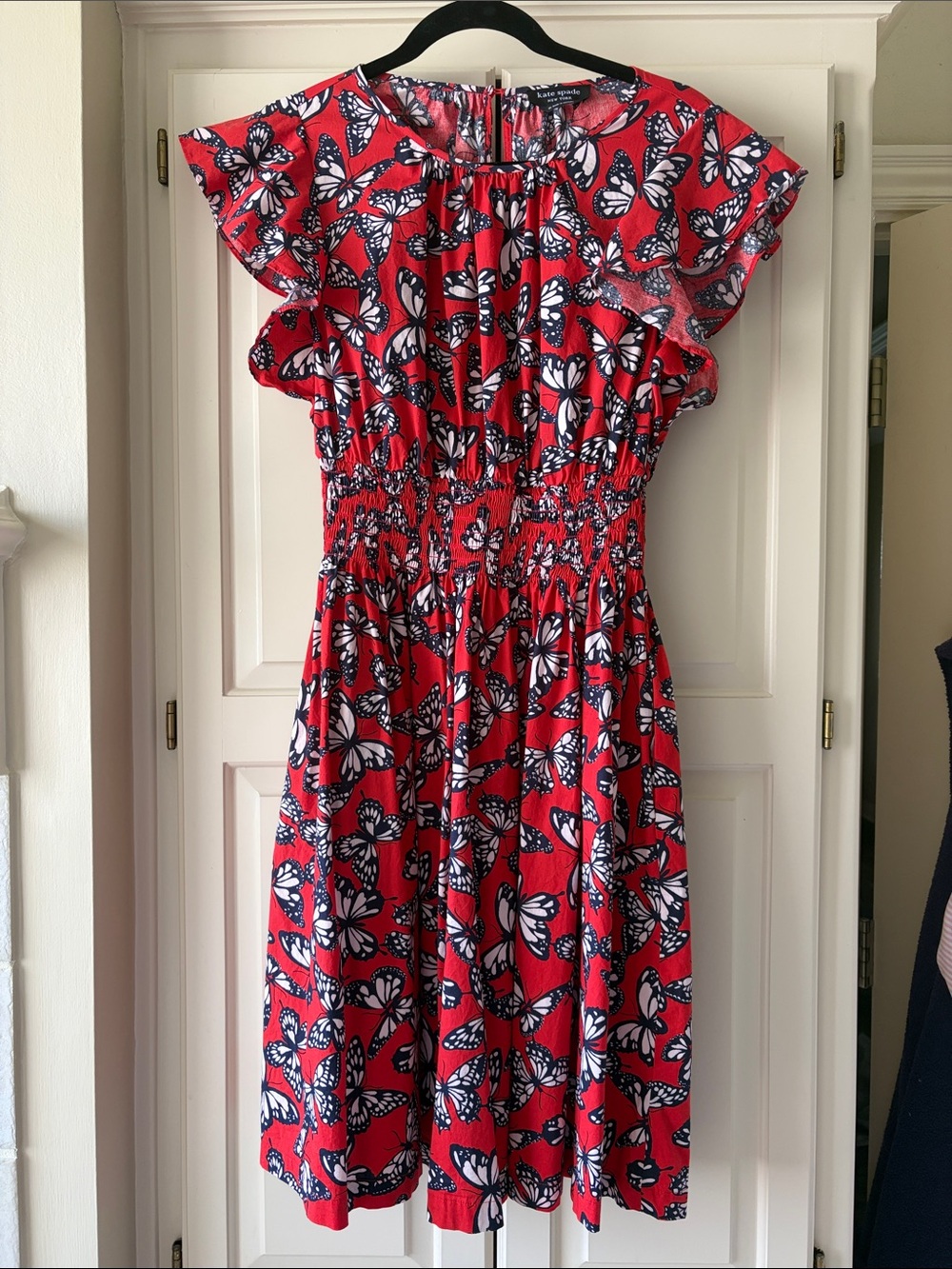 Kate Spade Butterfly Print Blake Dress